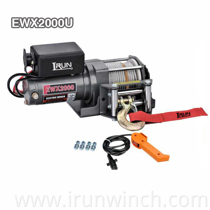 ATV Electric Winch 2000 Lbs